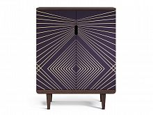 комод triptikh темный дуб / принт 034 в Нижневартовске