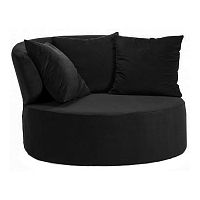 кресло beverly велюр черное в Нижневартовске