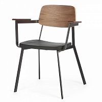 стул gauge с подлокотниками орех в Нижневартовске