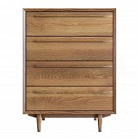 комод bruni на четыре ящика орех в Нижневартовске