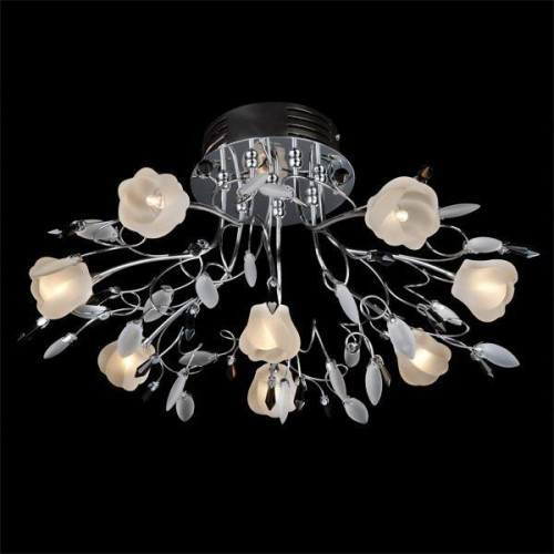 потолочная люстра eurosvet 4902/8 хром в Нижневартовске