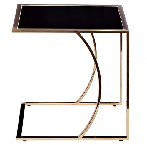стол журнальный gold - н чёрный, золотой в Нижневартовске