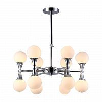 подвесная люстра arte lamp a9162lm-12cc белая в Нижневартовске