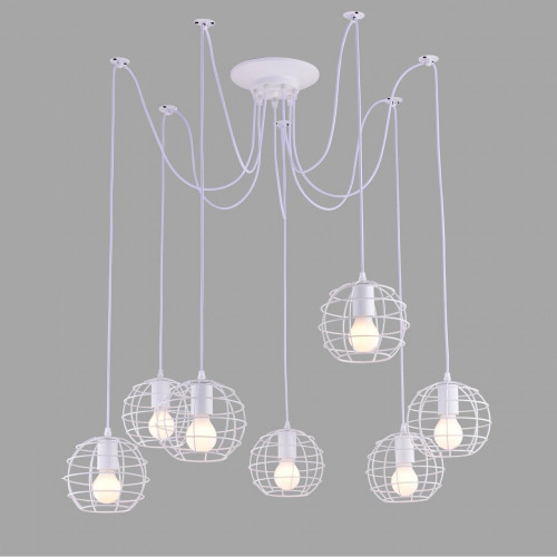 подвесная люстра arte lamp a1110sp-7wh в Нижневартовске