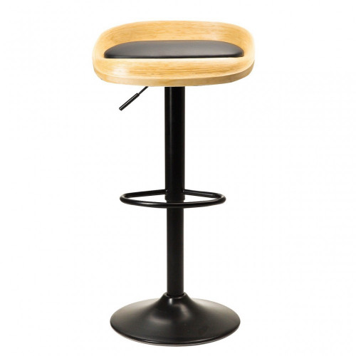 стул барный lou черный, ясень в Нижневартовске