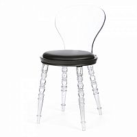 стул icicle с чёрной подушкой в Нижневартовске