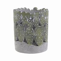 подсвечник серый каменный в виде кактуса laura, 13 см в Нижневартовске