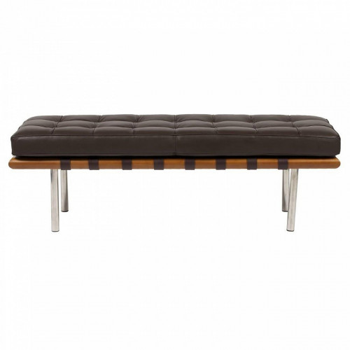 кушетка barcelona коричневая в Нижневартовске