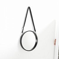 зеркало на ремне круглое черное диаметр 30 см eertrin small от la forma (ex julia grup) в Нижневартовске