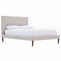 кровать двуспальная 160х200 серая геометрия в Нижневартовске