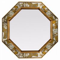 зеркало восьмиугольное в состаренной раме sebastien в Нижневартовске