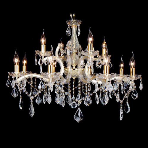 подвесная люстра 11208+4/с gold золото в Нижневартовске