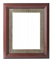зеркало прямоугольное настенное коричневое grace в Нижневартовске