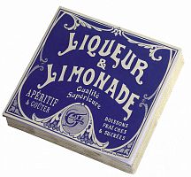 салфетки ликер и лимонад шт.(бумага,хсм) comptoir de famille в Нижневартовске