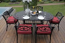 комплект мебели из литого алюминия больцано на 6 персон в Нижневартовске