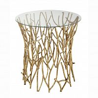 стол журнальный лукас gold золотой в Нижневартовске