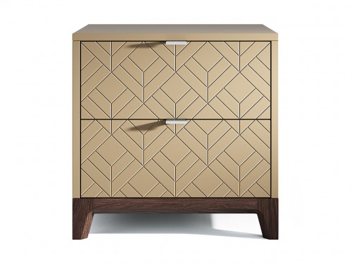 прикроватная тумба case бежевая в Нижневартовске