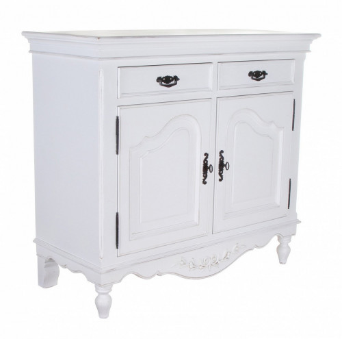 комод марсель с двумя дверьми и двумя ящиками молочно-белый в Нижневартовске