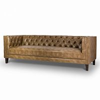 диван kelly прямой коричневый в Нижневартовске