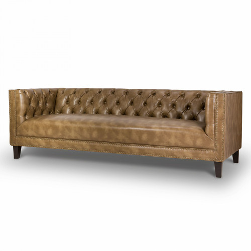 диван kelly прямой коричневый в Нижневартовске