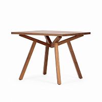 стол обеденный forte квадратный 90х90 коричневый американский в Нижневартовске