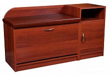 банкетка для прихожей шарм-дизайн уют правый вишня академия в Нижневартовске