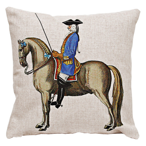 декоративная подушка «верховая езда, урок № 8» в Нижневартовске