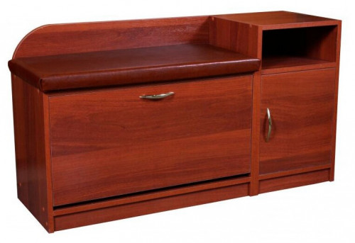 банкетка для прихожей шарм-дизайн уют правый вишня академия в Нижневартовске