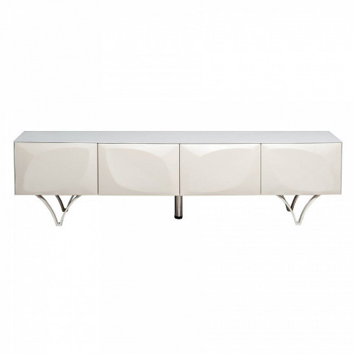 тумба quadro под телевизор белая в Нижневартовске