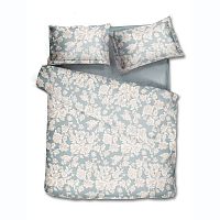 комплект постельного белья decoflux сатин 1.5 спальный peony crystal в Нижневартовске