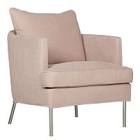 кресло julia пудрово-розовое в Нижневартовске