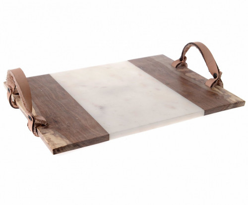 поднос-разделочная доска коричневого цвета в Нижневартовске