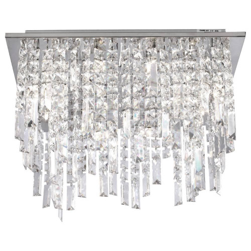 потолочная люстра globo lyra 68347-12 хром в Нижневартовске