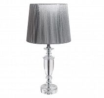 лампа настольная diva серебряный плафон 38х10х10 см в Нижневартовске