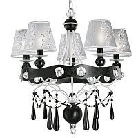 люстра 6886/5 v2515 от mm lampadari черная/серая в Нижневартовске