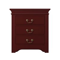 тумба прикроватная bordo темно-коричневая в Нижневартовске