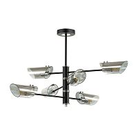 потолочная люстра lumion nolan 4402/6c дымчатая в Нижневартовске