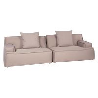 диван damasco четырехместный прямой бежевый в Нижневартовске