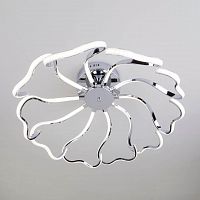 потолочный светодиодный светильник eurosvet begonia 90095/10 хром в Нижневартовске