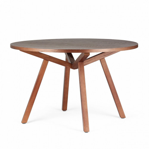 стол обеденный forte круглый коричневый в Нижневартовске