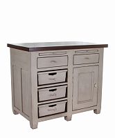 буфет однодверный с ящиками низ провинция серый в Нижневартовске