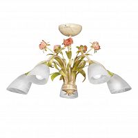 потолочная люстра vitaluce v1536/5pl белая в Нижневартовске