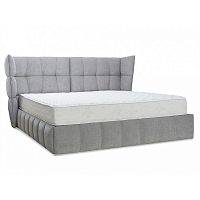 кровать двуспальная 180х200 серая venture flow в Нижневартовске