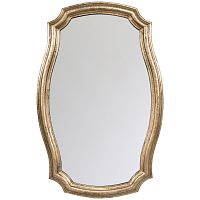 зеркало прямоугольное большое золотое в изогнутой раме эвелин в Нижневартовске