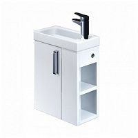 тумба для ванной комнаты с раковиной iddis torr, полки справа в Нижневартовске