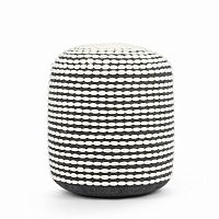 пуф rococo черно-белый в Нижневартовске