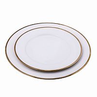 комплект тарелок gera золото в Нижневартовске