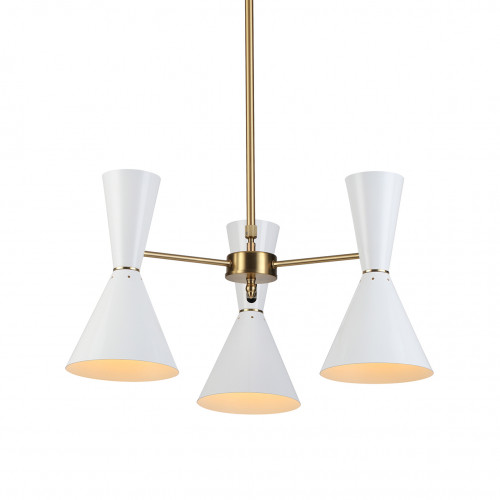 потолочный светильник stilnovo style 3 лампы белый в Нижневартовске