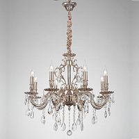 подвесная люстра lucia tucci barletta 1730.8 coffe gold в Нижневартовске