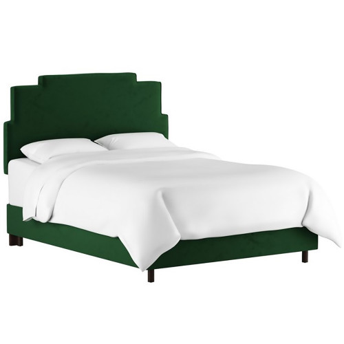 кровать двуспальная 180х200 зеленая paxton emerald velvet в Нижневартовске